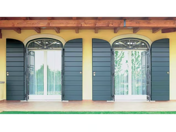 KLIMA 92 - Wooden patio door by CARMINATI SERRAMENTI - view 2